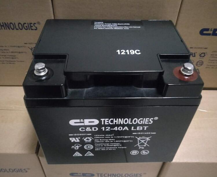 新品C&D西恩迪蓄电池C&D12-40ALBT