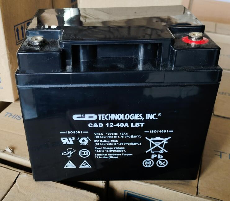 C&D西恩迪蓄电池C&D12-40A LBT 12V40AH